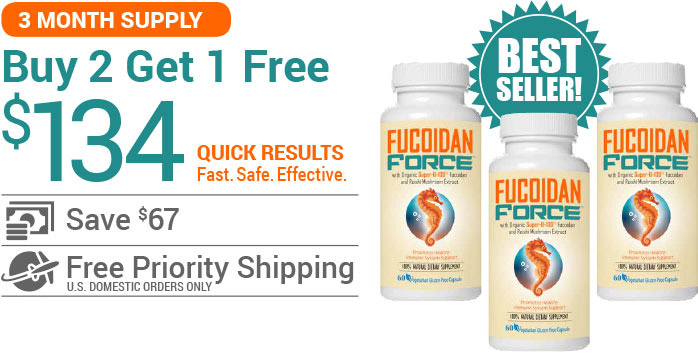 Buy Fucoidan Force - 3 Bottles