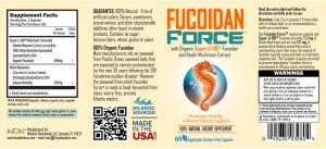 Fucoidan Force Label